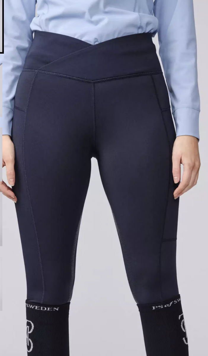 Navy Riding Tights Jocelyn PS of Sweden - Houseofstables.com 2